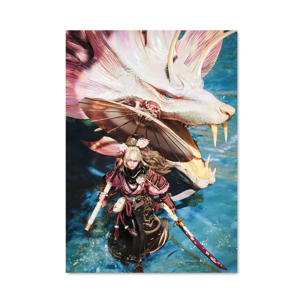 Poster Danse des Sirènes – affiche Monster Hunter